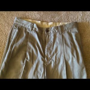 NAUTICA RIGGER PLEATED DRESS PANTS 34X34